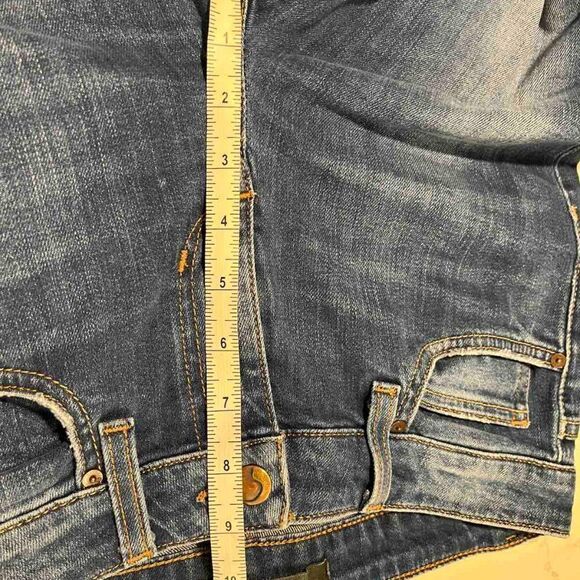 Joe's Jeans Mid-rise Skinny  Raw Hem Stretch  Size 27W - Picture 9 of 13